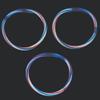Fun Express - Patriotic Swirl Glow Bracelets (36 Pc) for Fourth of July - Jewelry - Glow - Glow Bracelets - Fourth of July - 36 Pieces view 3