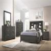ACME Lantha Queen Bed w/Storage - - Gray Oak view 2