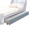 ACME Neptune II Twin Trundle in Gray view 1