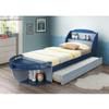 ACME Neptune II Twin Trundle in Gray view 2