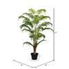 Vickerman Everyday 47" Artificial Potted Fern Palm Tree - Lifelike Home Or Office Office Decor - Premium Faux Potted Tree with Real Touch Leaves - Maintenance Free view 4