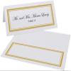 Double Line Border Place Cards, Gold, Set of 60, Pre-cut and Scored - Wedding, Party, Dinner, and Special Events - Made in the USA view 2