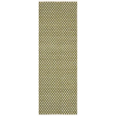 2 ft.-3 in. x 7 ft. Runner Boston Hand Woven Bath Mats- Olive