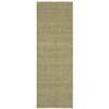 2 ft.-3 in. x 7 ft. Runner Boston Hand Woven Bath Mats- Olive view 1