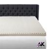 AK Trading CO. 2.5" Thick CertiPUR-US Certified Convoluted Hospital Mattress Pad, Egg Crate Foam Foam Sheet | Mattress Pad (Medical Bed, Mattress Topper, Chairs) - Made in USA (2.5" x 18" x 72") view 3