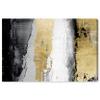 The Oliver Gal Artist Co. Oliver Gal 'Envision and Elevate Gold' Gray Abstract Wall Art Print Premium Canvas, 30" x 20", view 1