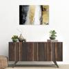 The Oliver Gal Artist Co. Oliver Gal 'Envision and Elevate Gold' Gray Abstract Wall Art Print Premium Canvas, 30" x 20", view 3