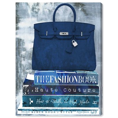 The Oliver Gal Artist Co. Fashion and Glam Wall Art Canvas Prints 'Fashion A to Z'