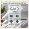 California Design Den King Flat Sheet Only - 400 Thread Count 100% Cotton Sateen, Durable, and Breathable Bed Sheets - Ivory (Pale Tone) view 2