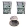 24 Allergy Bags for Tristar Compact Vacuum + Extra Cloth Bag - EXL MG1 MG2 view 1