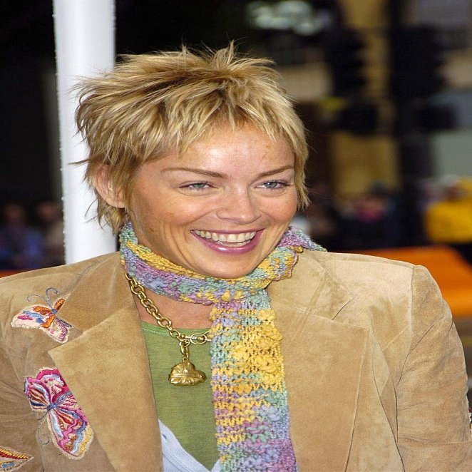 Posterazzi Poster Print Sharon Stone at The Premiere of Racing Stripes at Grauman'S Chinese Theatre Los Angeles Ca January 8 2005. Photo Michael GermanaEverett Collection Celebrity (8 x 10)