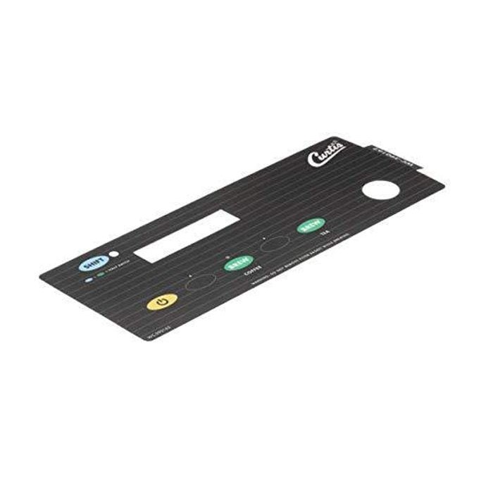 Wilbur Curtis WC-390162 Label, Ucm Overlay CBP/Cb Curtis Logo