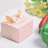 Yosoo 50 pcs Wedding Party Paper Gift Box Candy Chocolate Cake Decoration Box for Festivals Anniversaries Parties(thanks) view 2