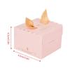 Yosoo 50 pcs Wedding Party Paper Gift Box Candy Chocolate Cake Decoration Box for Festivals Anniversaries Parties(thanks) view 3