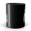 BeeTeeStore New York City Skyline Coffee Mug - Minimalist NYC Statue of Liberty Design for Residents and Tourists - 15oz Black Ceramic Tea Cup for Home and Office view 3