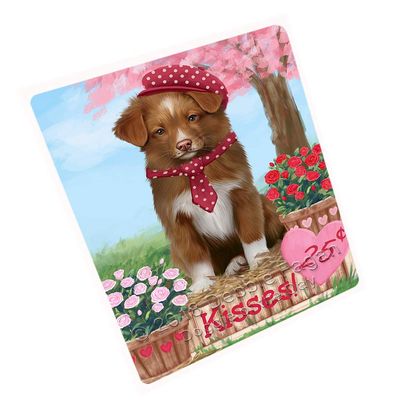 Rosie 25 Cent Kisses Nova Scotia Duck Toller Retriever Dog Large Refrigerator/Dishwasher Magnet RMAG98118 (8.7" x 11.5")
