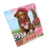 Rosie 25 Cent Kisses Nova Scotia Duck Toller Retriever Dog Large Refrigerator/Dishwasher Magnet RMAG98118 (8.7" x 11.5") view 1