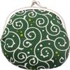 Kyoyu Gamaguchi Dot Arabesque Green 3.3 inches view 1