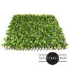 3rd Street Inn Pink Flower Sakura Leaf Trellis 4-Pack - Bamboo Greenery Panel - Boxwood and Ivy Privacy Fence Substitute - DIY Flexible Fencing (Pink Flower Sakura) view 3