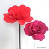 ShineBear Large Foam Fake Flowers Artificial Roses Set of European Style Wedding Flower Wall Wedding Window Background Layout - (Color: Rose Red, Size: 60cm) view 4