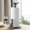 Cat and Bird Paper Towel Holder view 2