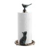 Cat and Bird Paper Towel Holder view 3