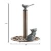 Cat and Bird Paper Towel Holder view 4