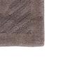 Knightsbridge Diagonal Racetrack 100% Cotton Reversible Bath Rug 24 X 40 Stone view 3