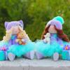 ShineBear White Tulle Roll Spool 6" x100YD Tutu DIY Skirt Fabric Wedding Party Banquet Gift Craft Decor Products - (Color: Turquoise) view 3