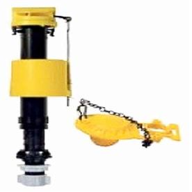 FLUSH VALVE W/FLAPPER