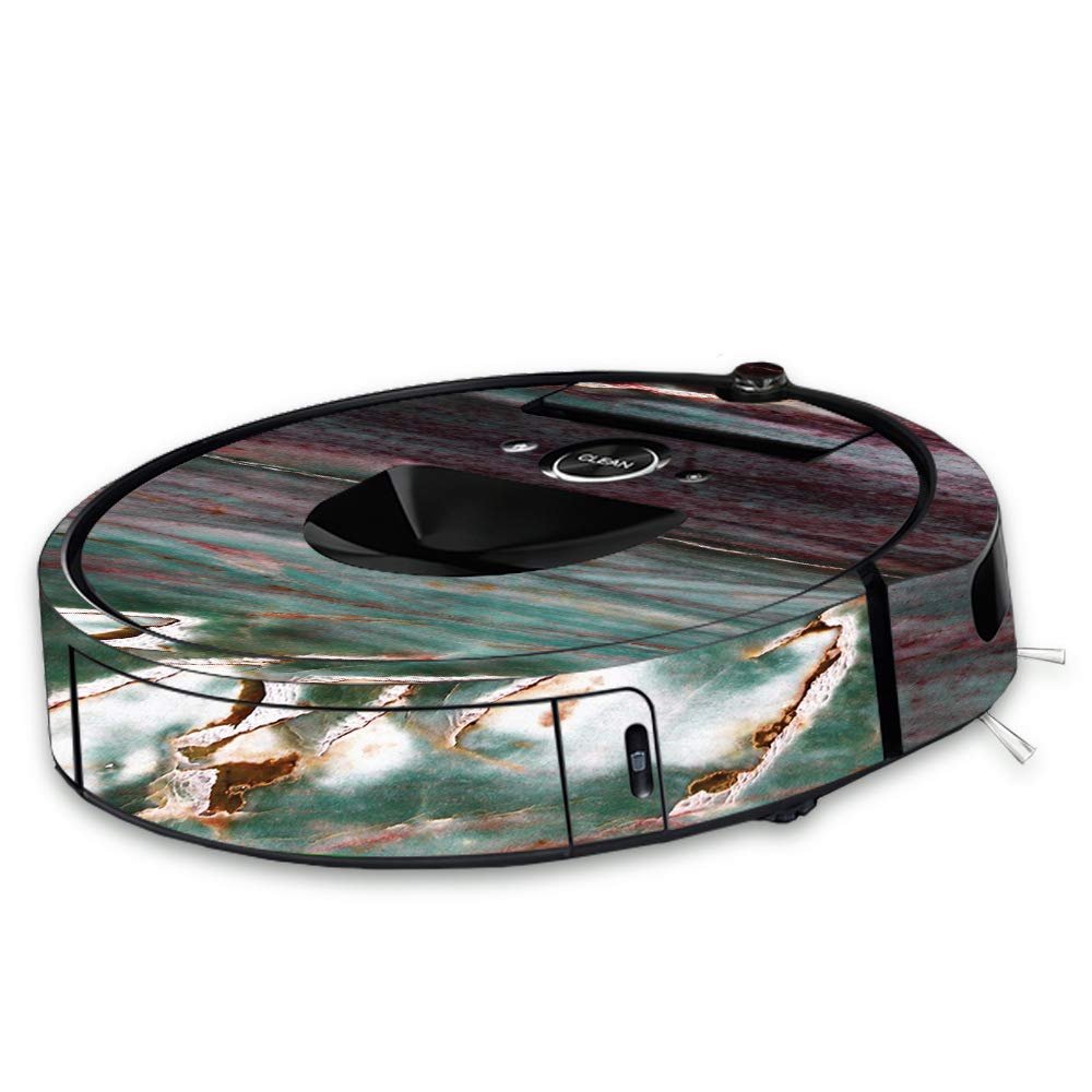MightySkins Skin Compatible with Roomba i7 Robot - Grunge Marble | Protective, Durable, and Unique Vinyl Decal wrap Cover | Easy to Apply, Remove, and Change Styles | Made in The USA