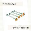 Highpoint Bed Bolt, 4-Piece view 2