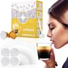 CAPMESSO Espresso Foils and Refillable Capsules-Seal Lids to Reusable Capsules Coffee Pod Compatible with Nespresso Original Line Machines (Silver -1000pcs Lids+6 pcs Pods) view 1