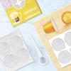 CAPMESSO Espresso Foils and Refillable Capsules-Seal Lids to Reusable Capsules Coffee Pod Compatible with Nespresso Original Line Machines (Silver -1000pcs Lids+6 pcs Pods) view 2