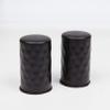 American Metalcraft BHSP2 Hammered Salt & Pepper Shaker Set, Black, 2-Ounces Each view 1
