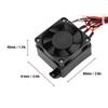 110V Thermistor Heater Mini Air Heating Constant Temperature Insulation Energy Saving With Fan Electric Space Heaters(12V/250W) view 2