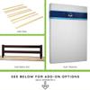 Full-Size Conversion Kit Bed Rails for Munire & Echelon Convertible Cribs view 3
