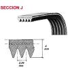 REPORSHOP - Belt Washer Bosch Siemens 1252 354131 J5EL view 3