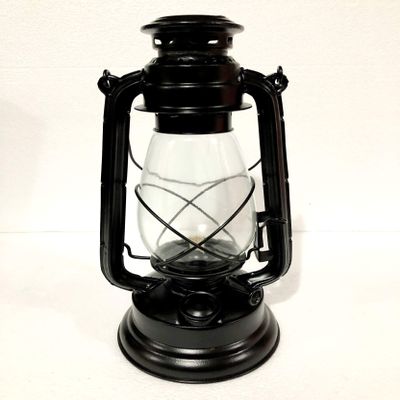 Vintage Style Brass Nautical Miner Ship Hurricane Black Lantern Oil Lamp Maritime Home Decor