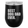 12 oz Double Wall Vacuum Insulated Stainless Steel Stemless Wine Tumbler Glass Coffee Travel Mug With Lid Best Fcking Nana Ever Funny Grandmother (Hot Pink) view 1