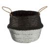 Premier Houseware Algae Basket, Black/Silver, Medium, Single view 1