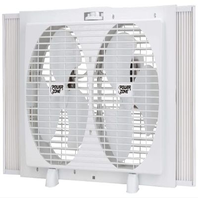 FAN WINDOW TWIN 9IN