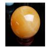 Natural Yellow Calcite Healing Quartz Crystal Sphere Gemstone Ball Large with Stand, Natural Sculpture Figurine 80mm/3.14 inch view 4