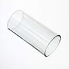 GoLucky Glass Candle Holders - Cylinder Open Ended Glass Hurricane Candle Holder Open Diameter 7" Height 12" view 2