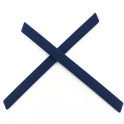 NicelyFit Replacement Temple Arm Leg Ear Socks for Oakley Pitchman OX8050 OX8096 OX8105 Glass Frame (Dark Blue - 1 Pair)