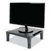Innovera Single Level Monitor Riser, 13.13" X 13.5" X 4", Black view 4