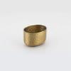 American METALCRAFT, Inc. American Metalcraft ASPG Hammered Aluminum Sugar Packet Holder, Gold, 6-Ounces view 1