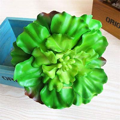 ShineBear Artificial Plants Chili Artificial Succulents Christmas Decorations for Home Miniascape Lettuce Fake Plants Flores artificiales - (Color: Green)