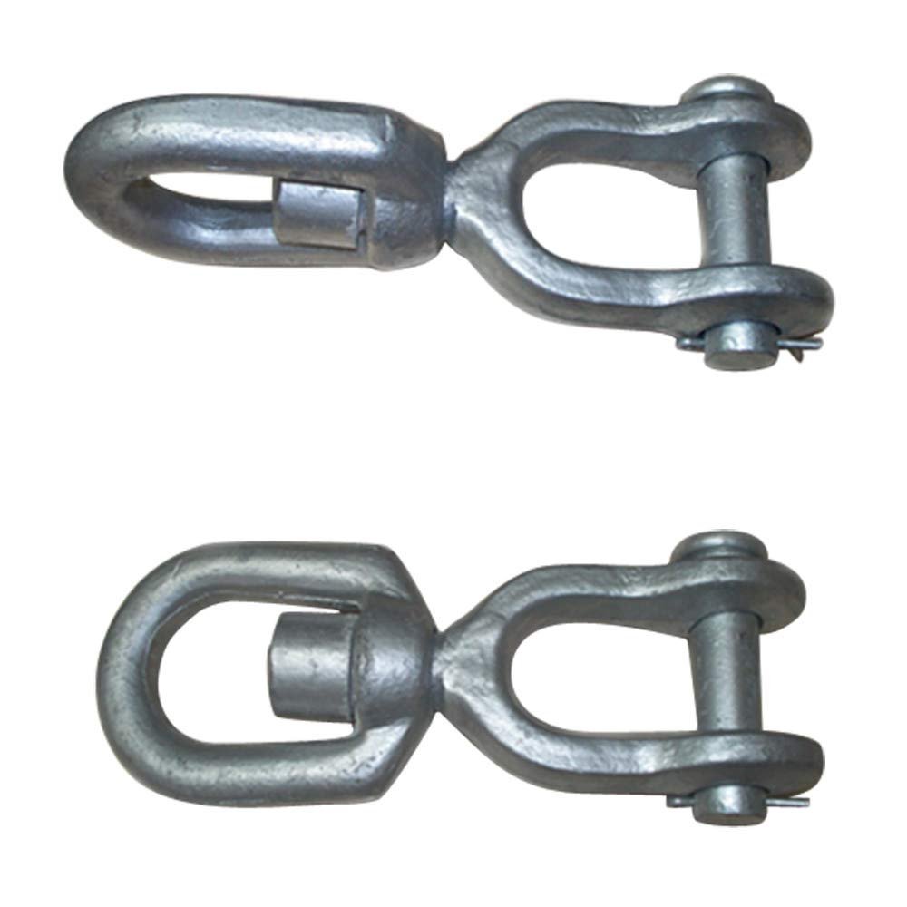 Prolinemax Swivel Marine Mooring Galvanized 1250 Lbs 5/16 Inch JAW EYE