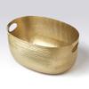 American Metalcraft Aluminum Beverage Tub - Large Party Serving Solution with Handles for Drinks, 320oz, Gold view 1